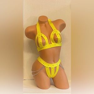 Exotic Dancer Two Piece Set